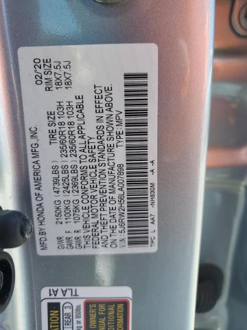 2020 HONDA CR-V EX - 5J6RW2H56LA007898