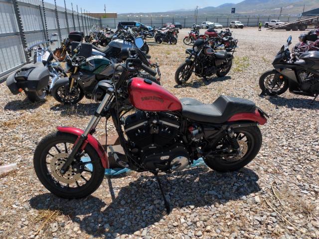 HARLEY-DAVIDSON XL883 IRON 2012 red  gas 1HD4LE218CC418657 photo #4
