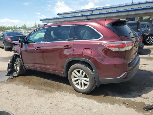 Vin: 5tdbkrfh7fs117973, lot: 58631385, toyota highlander le 20152
