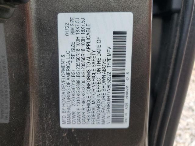 2022 HONDA ODYSSEY EX - 5FNRL6H77NB052222
