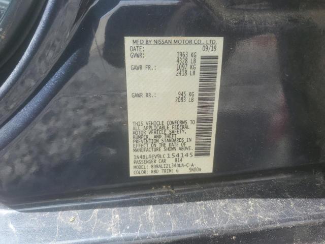 2020 NISSAN ALTIMA SL 1N4BL4EV9LC154145