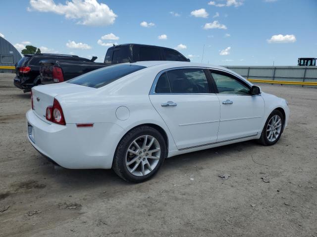 CHEVROLET MALIBU LTZ 2009 white  gas 1G1ZK57769F162400 photo #4