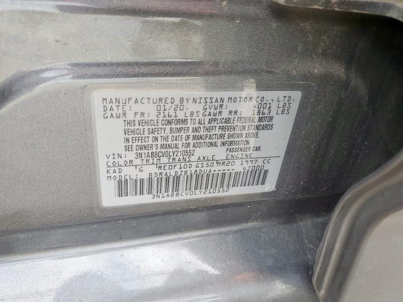2020 NISSAN SENTRA SV - 3N1AB8CV0LY210552