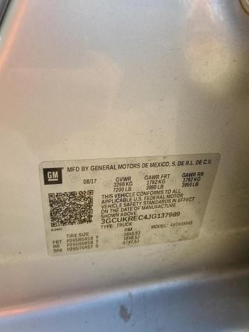 2018 CHEVROLET SILVERADO - 3GCUKREC4JG137989