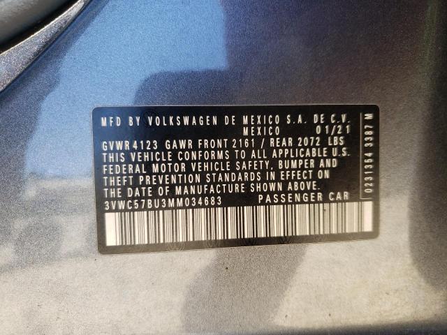 2021 VOLKSWAGEN JETTA S - 3VWC57BU3MM034683