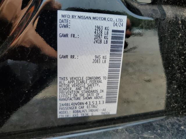 2024 NISSAN ALTIMA SV - 1N4BL4DV0RN415113