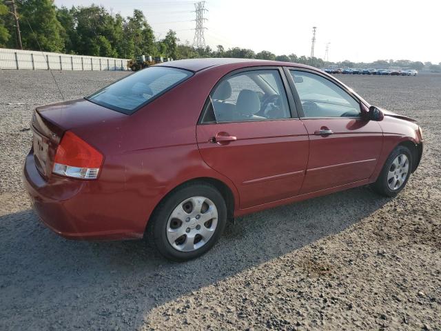 KIA SPECTRA EX 2009 red  gas KNAFE221895600209 photo #4