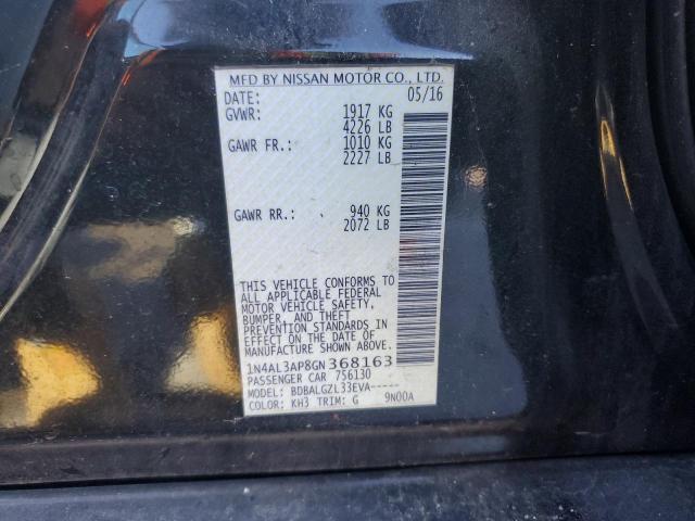 2016 NISSAN ALTIMA 2.5 - 1N4AL3AP8GN368163