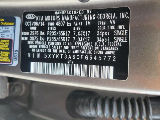 2015 KIA SORENTO LX - 5XYKT3A60FG645772