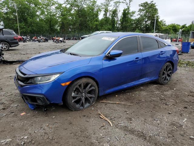Vin: 2hgfc2f8xkh525125, lot: 57771625, honda civic sport 2019 img_1