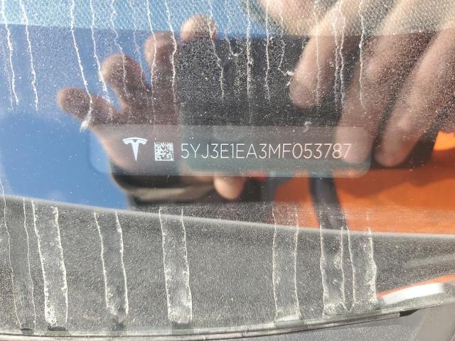 2021 TESLA MODEL 3 - 5YJ3E1EA3MF053787