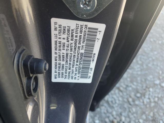 2015 HONDA CIVIC SE 19XFB2F75FE264500