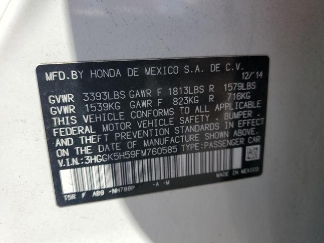 2015 HONDA FIT LX 3HGGK5H59FM760585
