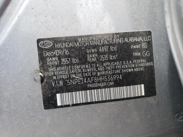 2017 HYUNDAI SONATA SE - 5NPE24AF8HH536994