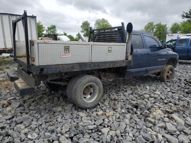 DODGE RAM 3500 S 2003 blue crew pic diesel 3D7MU48693G734860 photo #4