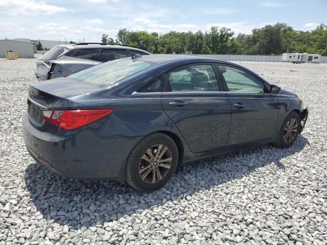 HYUNDAI SONATA GLS 2012 blue  gas 5NPEB4AC3CH422979 photo #4