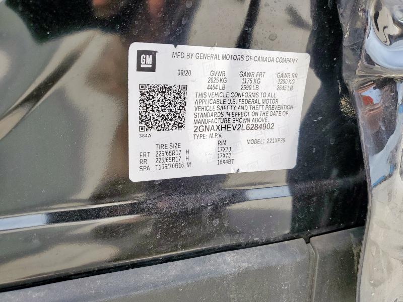 2020 CHEVROLET EQUINOX LS - 2GNAXHEV2L6284902