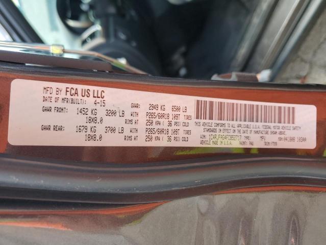 2015 JEEP GRAND CHER - 1C4RJFAG4FC852717