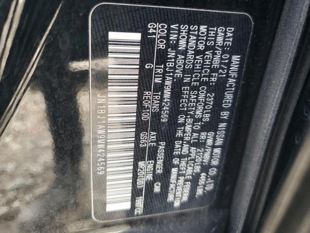 2021 NISSAN ROGUE SPOR - JN1BJ1AW9MW424569