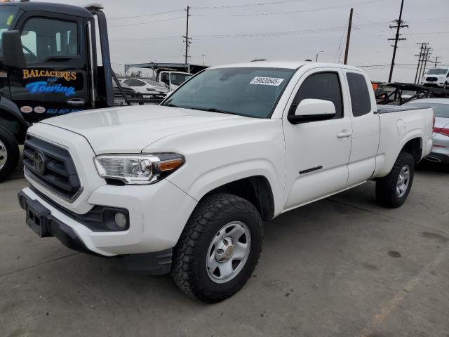 TOYOTA TACOMA ACC 2021 white  Gasoline 3TYRX5GN7MT008637 photo #1