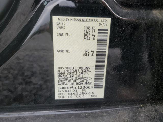 2020 NISSAN ALTIMA SL - 1N4BL4EV8LC123064