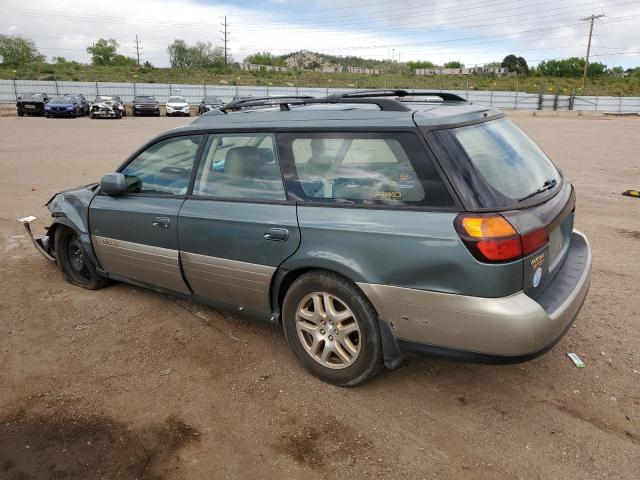 SUBARU LEGACY OUT 2001 blue  gas 4S3BH686617657326 photo #3