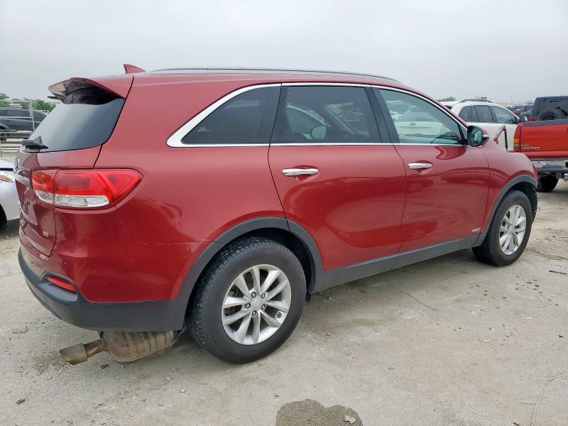 KIA SORENTO LX 2016 red  gas 5XYPGDA34GG098979 photo #4