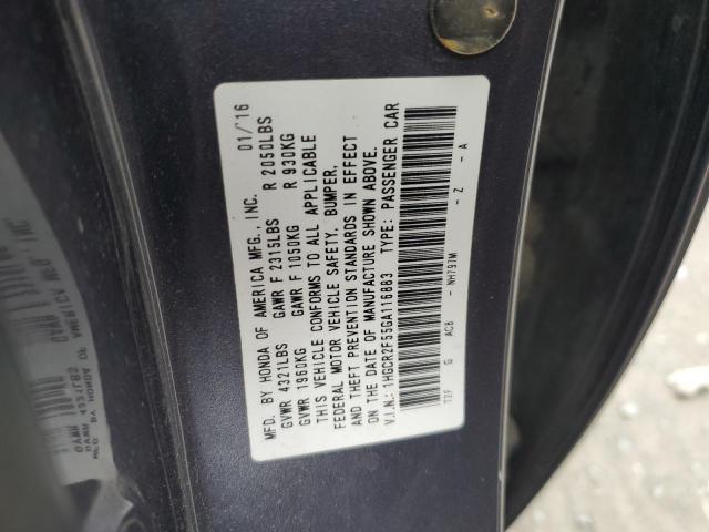 2016 HONDA ACCORD SPO - 1HGCR2F55GA116883