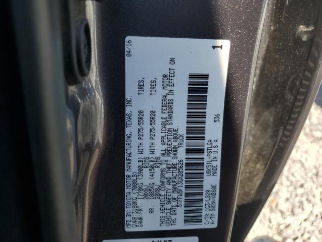 2016 TOYOTA TUNDRA CRE - 5TFFW5F13GX205626