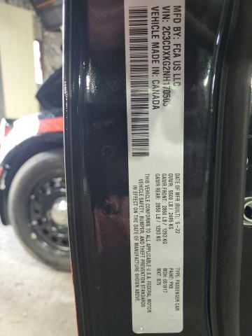 2022 DODGE CHARGER PO 2C3CDXKG2NH170503