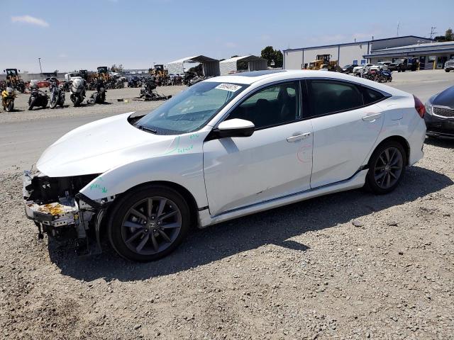 Vin: 19xfc1f36me204260, lot: 55694875, honda civic ex 2021 img_1