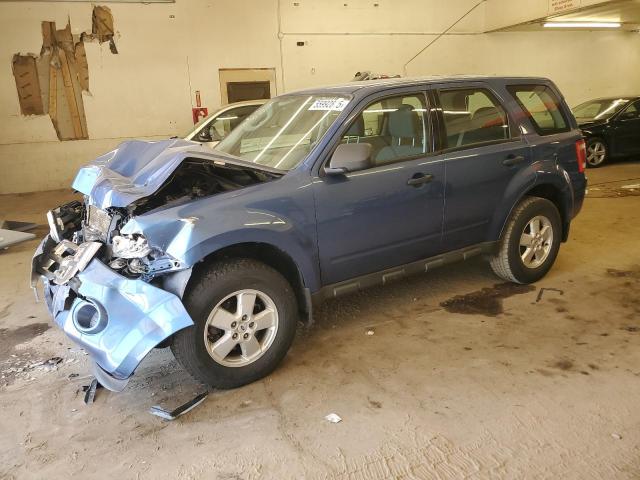 FORD ESCAPE XLS 2009 blue  gas 1FMCU02779KC98328 photo #1