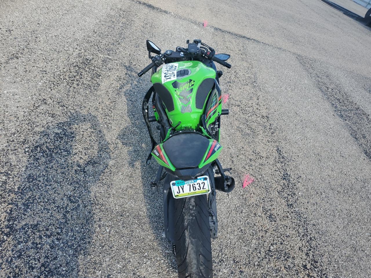 Used 2023 Kawasaki Zx636 k JKBZXJH12PA017334 from Salvage Auction USA