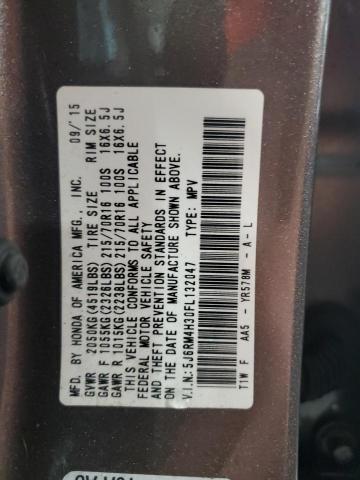2015 HONDA CR-V LX - 5J6RM4H30FL132047