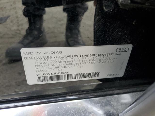 2015 AUDI A8 L QUATT - WAU3GAFD3FN016050