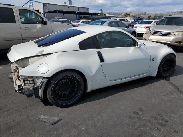 NISSAN 350Z COUPE 2006 white  gas JN1AZ34EX6M351634 photo #4