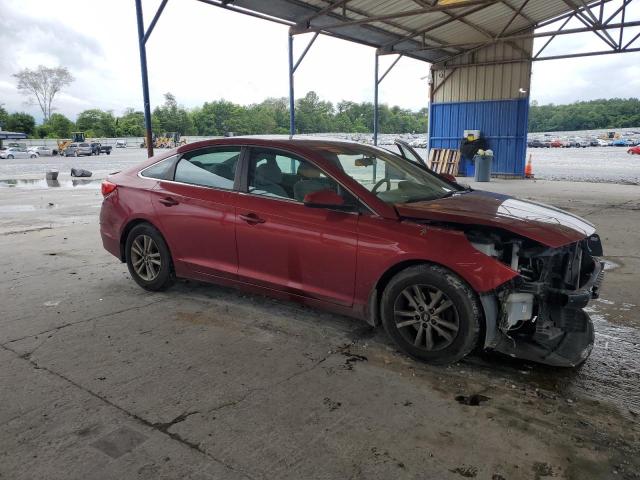 Vin: 5npe24afxfh257835, lot: 58974085, hyundai sonata se 20154