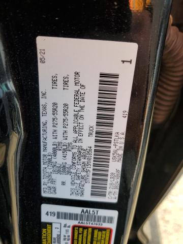2021 TOYOTA TUNDRA CRE - 5TFHY5F15MX018564