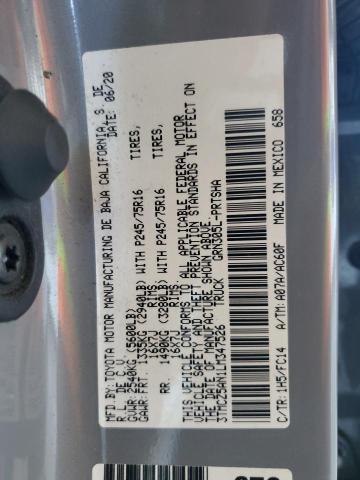 2020 TOYOTA TACOMA DOU - 3TMCZ5AN1LM347526