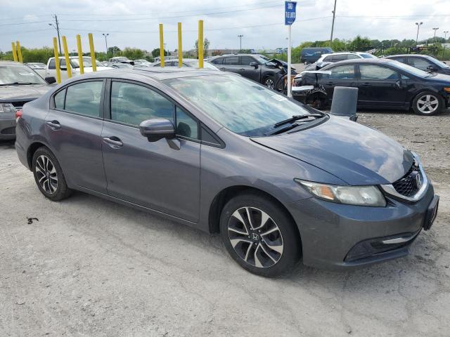 Vin: 19xfb2f80ee011611, lot: 57599145, honda civic ex 20144