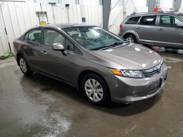 Vin: 19xfb2f52ce026033, lot: 56652625, honda civic lx 20124