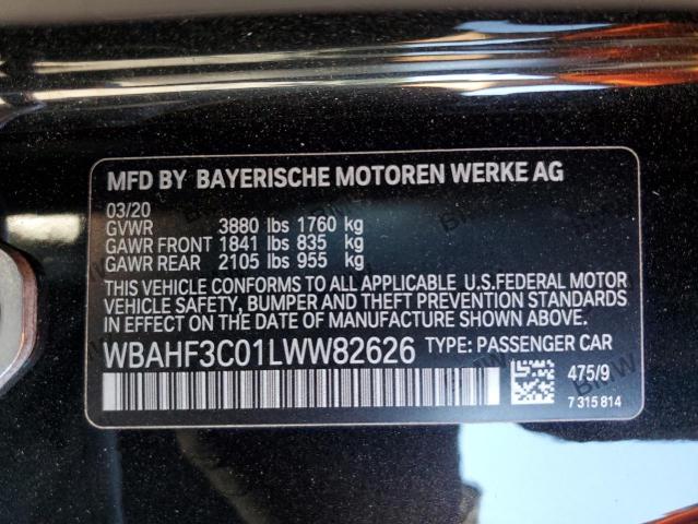 2020 BMW Z4 SDRIVE3 - WBAHF3C01LWW82626