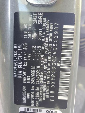2024 KIA TELLURIDE - 5XYP5DGC5RG502937
