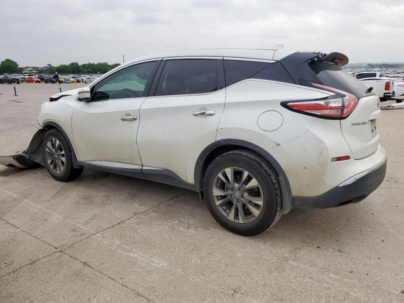 Vin: 5n1az2mg9gn143745, lot: 57442615, nissan murano s 20162