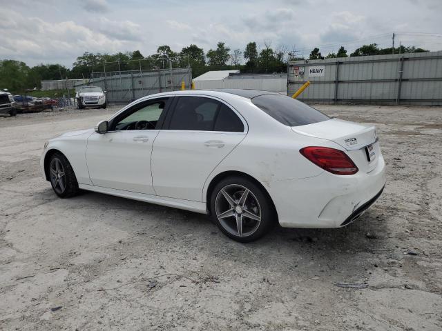 Vin: 55swf4kb7fu011410, lot: 56983555, mercedes-benz c-class 300 4matic 20152