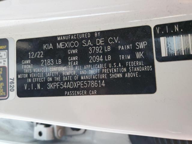 2023 KIA FORTE GT L - 3KPF54ADXPE578614
