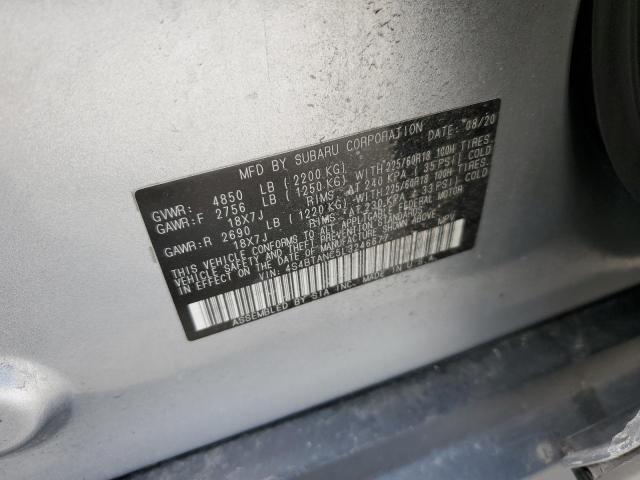 2020 SUBARU OUTBACK LI 4S4BTANC5L3246677