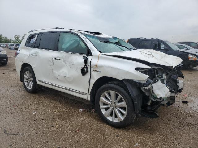 Vin: jtedc3eh1c2006743, lot: 58556385, toyota highlander hybrid limited 20124