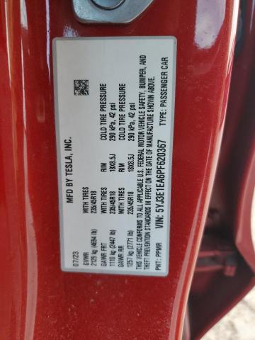 2023 TESLA MODEL 3 - 5YJ3E1EA6PF620367