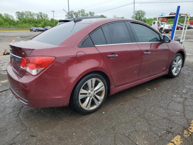 Vin: 1g1pe5sb6f7203320, lot: 57821995, chevrolet cruze lt 20153